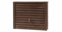 Garantia Woody Wall Tank, 350 Litres, In Darkwood -Green Garden World l woody wall dk 2