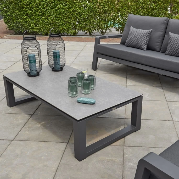 Life Boston Lounge Sofa Set In Lava / Carbon 5 Life Boston Lounge Sofa Set In Lava / Carbon - Image 3