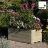 Marberry Timber Rectangular Planter 2 Marberry Timber Rectangular Planter -Green Garden World marberry rectangular planter giant