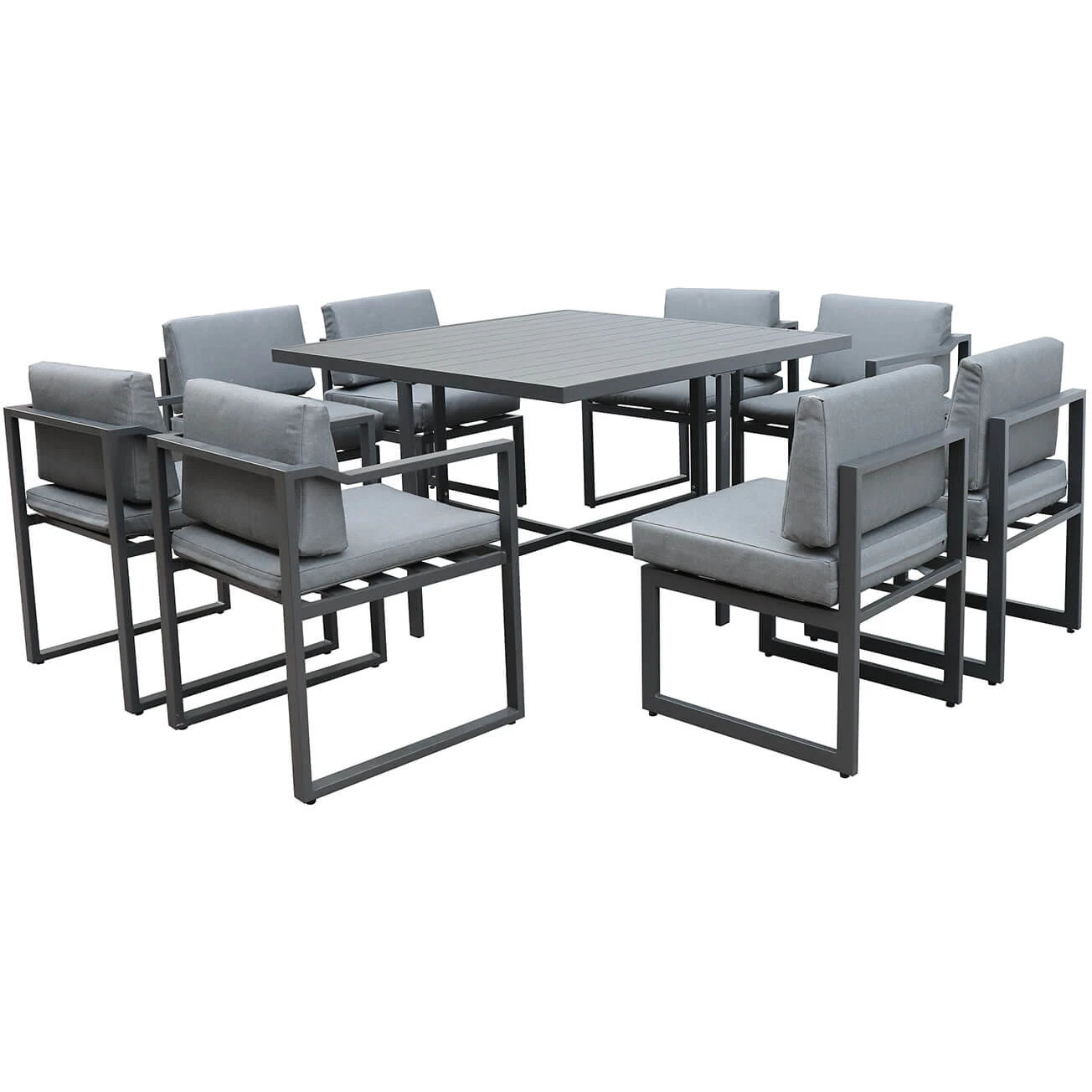 Kettler Menos Versa 8 Seat Compact Dining Set 6 Kettler Menos Versa 8 Seat Compact Dining Set - Image 4