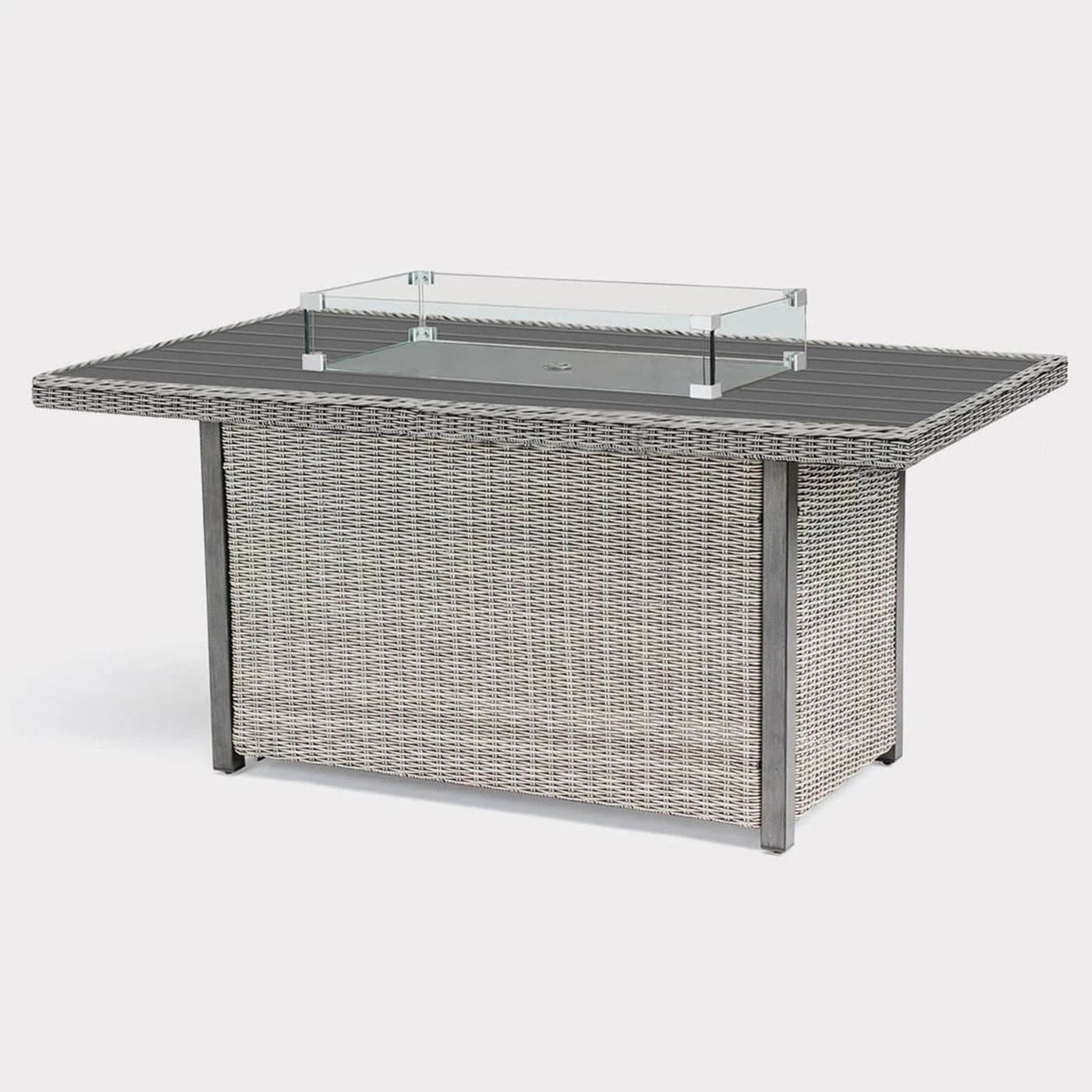 Kettler Palma Right Hand Corner Sofa With Fire Pit - Whitewash 6 Kettler Palma Right Hand Corner Sofa With Fire Pit - Whitewash - Image 4