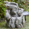 Rock Fall Fountain Solar Water Feature 2 Rock Fall Fountain Solar Water Feature -Green Garden World rockfall giant