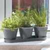 Smart Garden Windowsill Herb Pots 3 Pack (6030302) -Green Garden World smart garden windowsill herb pots 3 pack 6030302