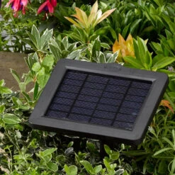 Solar Neptune Blue Cascade Water Fountain -Green Garden World solar powered neptune cascade water feature smart solar pannel