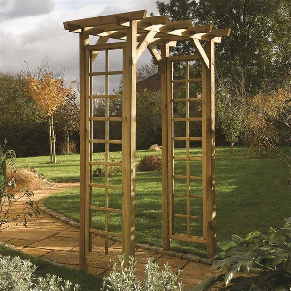 Square Top Garden Arch 3 Square Top Garden Arch