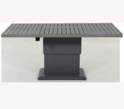 Norfolk Leisure Titchwell Corner Sofa Set With Gas Adjustable Table In Anthracite -Green Garden World titchwell slatted table 1