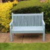 Sandwick Winawood 3 Seater Wood Effect Garden Bench - Blue