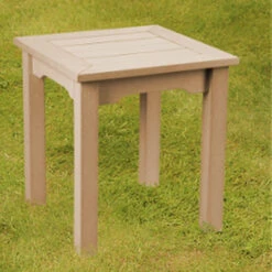 Winawood Wood Effect Side Table - Teak Finish